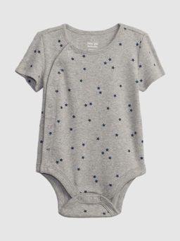 GAP - Boys Starred Round Neck Bodysuit
