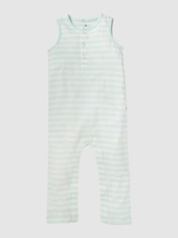 GAP - Boys Striped Round Neck Onesie