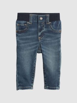 GAP - Boys Mid-Wash Slim-Fit Jeans - Blue