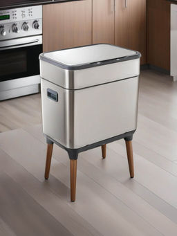 The Better Home - Stainless Steel Automatic Sensor Dustbin, 18L