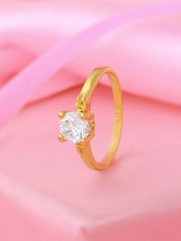Estele - Gold-Plated Pretty Rings for Women