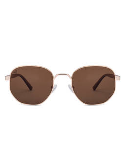 Vincent Chase - by Lenskart Gold Metal Sunglasses