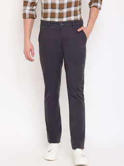 Cantabil - Mens Dark Grey Trouser