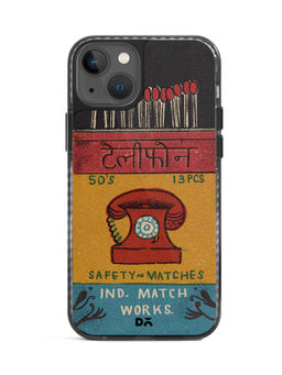 DailyObjects - Telephone Matchbox Stride 2.0 Case Cover For iPhone 13-6.1-inch