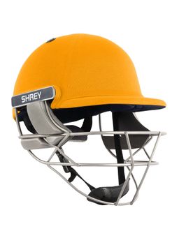 Shrey - Pro Guard Air Stainless Steel-Yellow Cricket Helmet