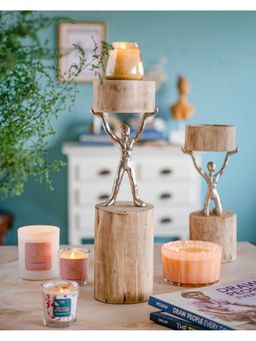 The Wishing Chair - Orion - Wood Men Candle Stand