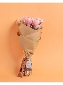 The Wishing Chair - Dance in the Garden Natural Dried Flowers - Pink 30 cms