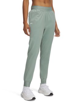 Under Armour - Green Solid Regular Fit Joggers