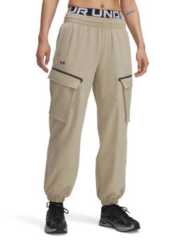 Under Armour - Brown Solid Regular Fit Joggers