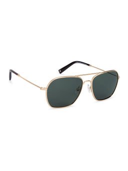 John Jacobs - by Lenskart Gold Full Rim Square Sunglasses