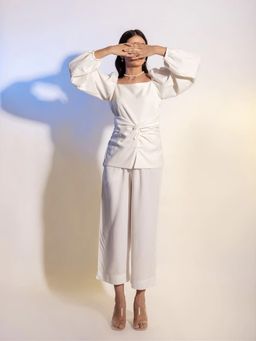 Label Iris - Ivory Knot Co-Ord (Set of 2)