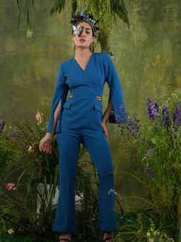 Label Iris - Cobalt Blue Chain Co-Ord (Set of 2)