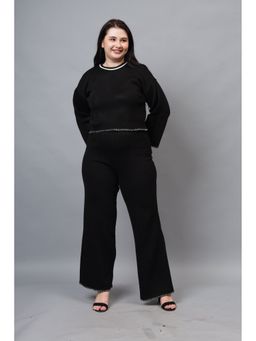GAIIA - Black Solid Co-Ord Sets