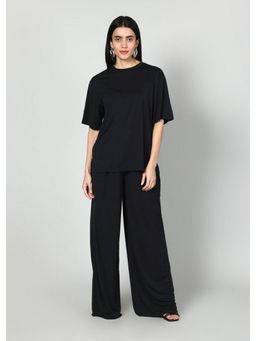 GAIIA - Women Black Half Sleeves Co-Ord Set