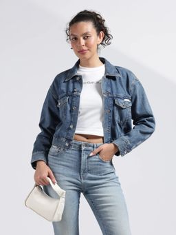 Calvin Klein - Blue Collar Neck Full Sleeves Denim