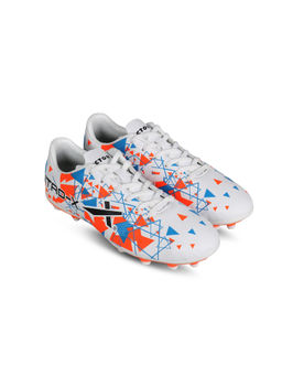 Vector X - Nitro-x Football Shoes For Men (white-orange)