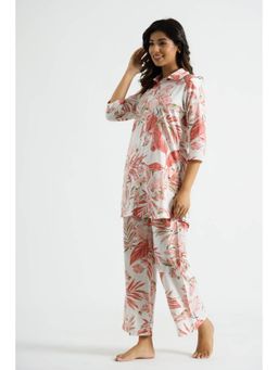 Gahan - Womens Pink Printed Stylish & Comfortable Co-Ord Set