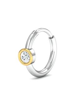 KuberBox - 18K Bezel Nose Ring