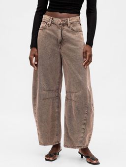 GAP - Women's High-Rise Wide-Leg Loose Jeans