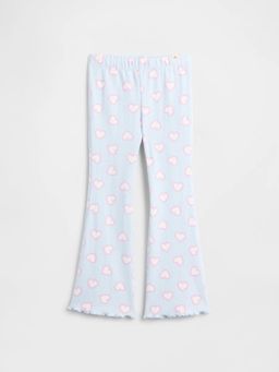 GAP - Girl's Heart Print Mid Waist Rise Trousers
