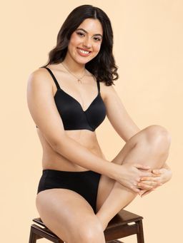 Enamor - Air-Brush Perfect Lift Cloud Soft Cups Padded Wired High Coverage T-Shirt Bra F123