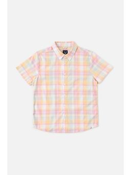 Allen Solly - Boys Multi-Color Checked Casual Shirt