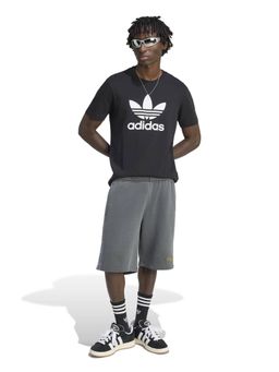 adidas Originals - Grey Stripes Mid Waist Regular Short