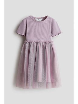 H&M - Girls Purple Tulle Skirt Dress