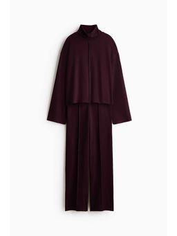 H&M - Women Purple 2-Piece Top And Trousers Set