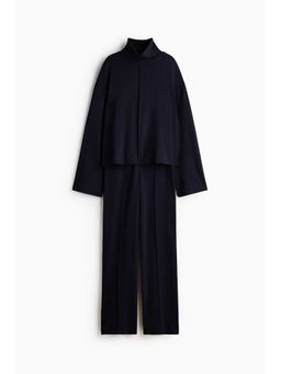 H&M - Women Blue 2-Piece Top And Trousers Set