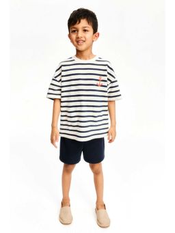H&M - Boys Blue 2-Piece Cotton Set