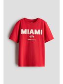 Red color option, Currently selected