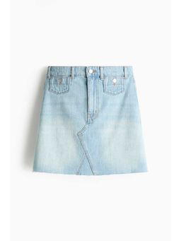 H&M - Women Blue A-Line Denim Skirt