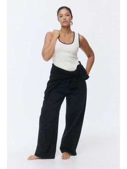 H&M - Women White Ribbed Cotton Vest Top