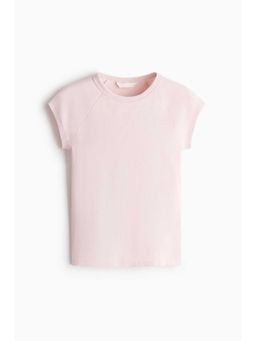 H&M - Women Pink Raglan-Sleeved T-Shirt