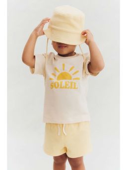 H&M - Boys Yellow 3-Piece Jersey And Terry Set