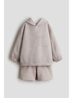 H&M - Boys Beige 2-Piece Sweatshirt Set
