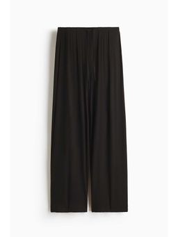 H&M - Women Black Jersey Drawstring Trouser