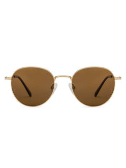 Vincent Chase - by Lenskart Gold Metal Sunglasses
