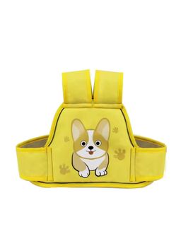 Chinmay Kids - Yellow Two Wheeler Reflective Strips Portable Seat Belt Baby Carriers (1-12 Years)