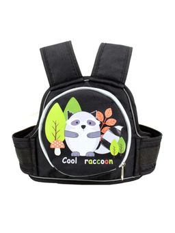 Chinmay Kids - Black Two Wheeler Reflective Strips Portable Seat Belt Baby Carriers (1-12 Years)