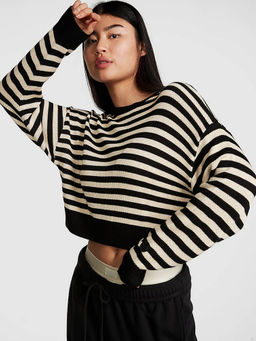 Victoria's Secret - Beige Cambridge Knit Sweater