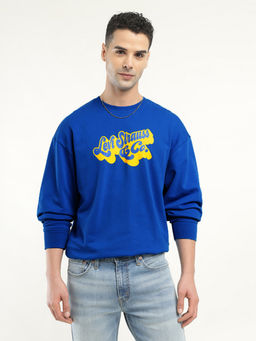Levi's - Mens Blue Crew Neck Sweatshirt