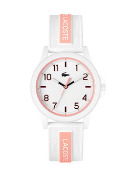Lacoste - Teen Quartz White Round Dial Unisex Watch - 2020143