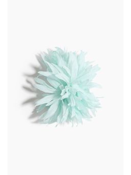 H&M - Women Green Flower-Look Hair Claw