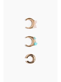 H&M - Women Gold 3-Pack Ear Cuffs