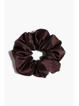 H&M - Women Brown Satin Scrunchie
