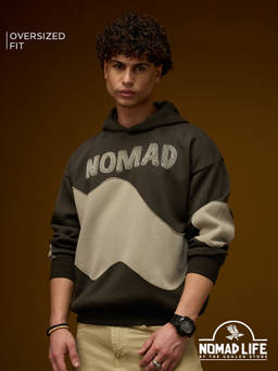 The Souled Store - Official Nomad: Terra Men Oversized Hoodie