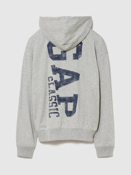 GAP - Men'S Logo Regular-Fit Zip-Front Sweatshirt