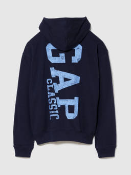 GAP - Men'S Logo Regular-Fit Zip-Front Sweatshirt